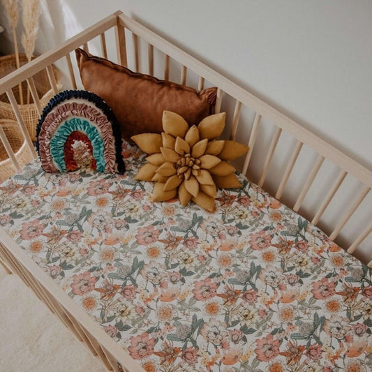 Snuggle Hunny Kids Fitted Cot Sheet - PramFox Singapore