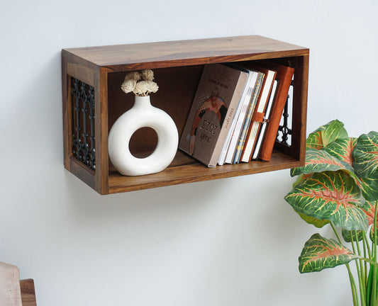 Sweden Decor Wall Shelve Furniselan - Teak-Finish