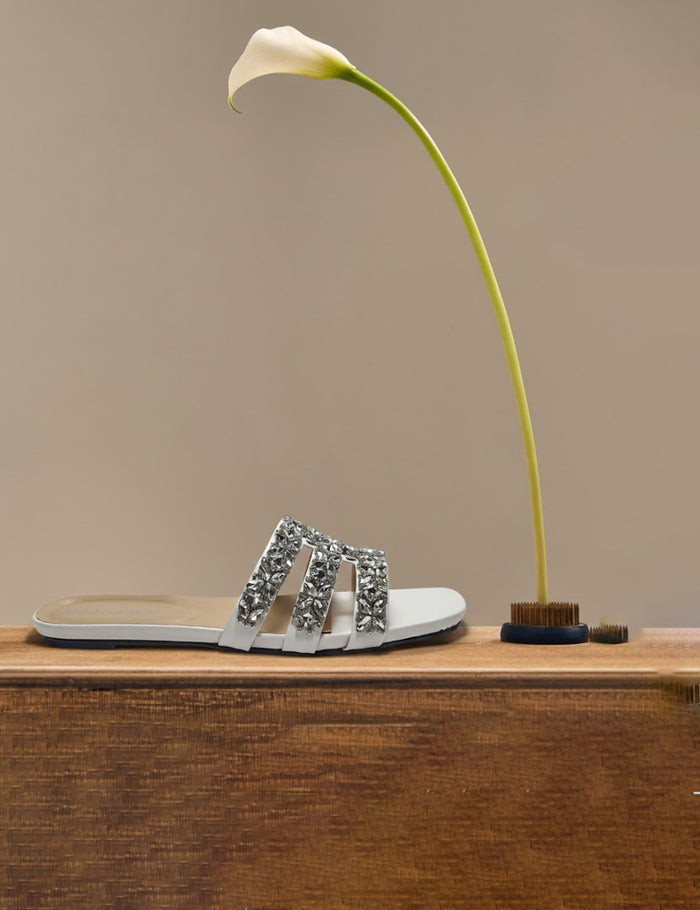 White Slippers for Women