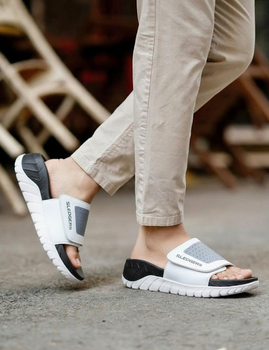 White Soft Slippers